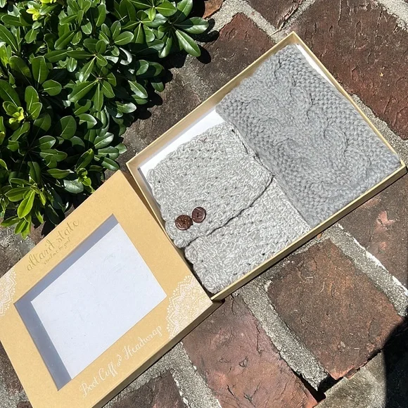 Altar'd State boot cuff and headwrap NIP - Picture 2 of 4